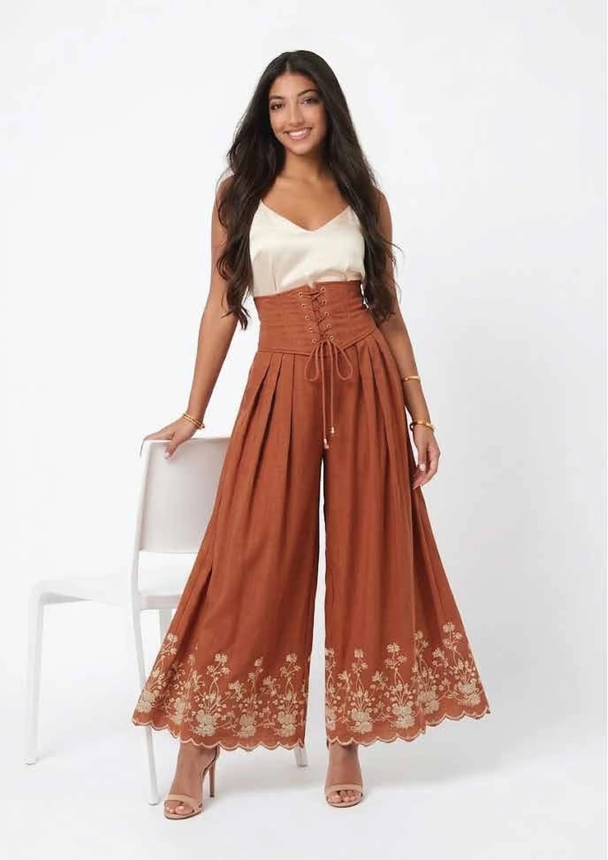 Balloon Pants — Spiral Pleating
