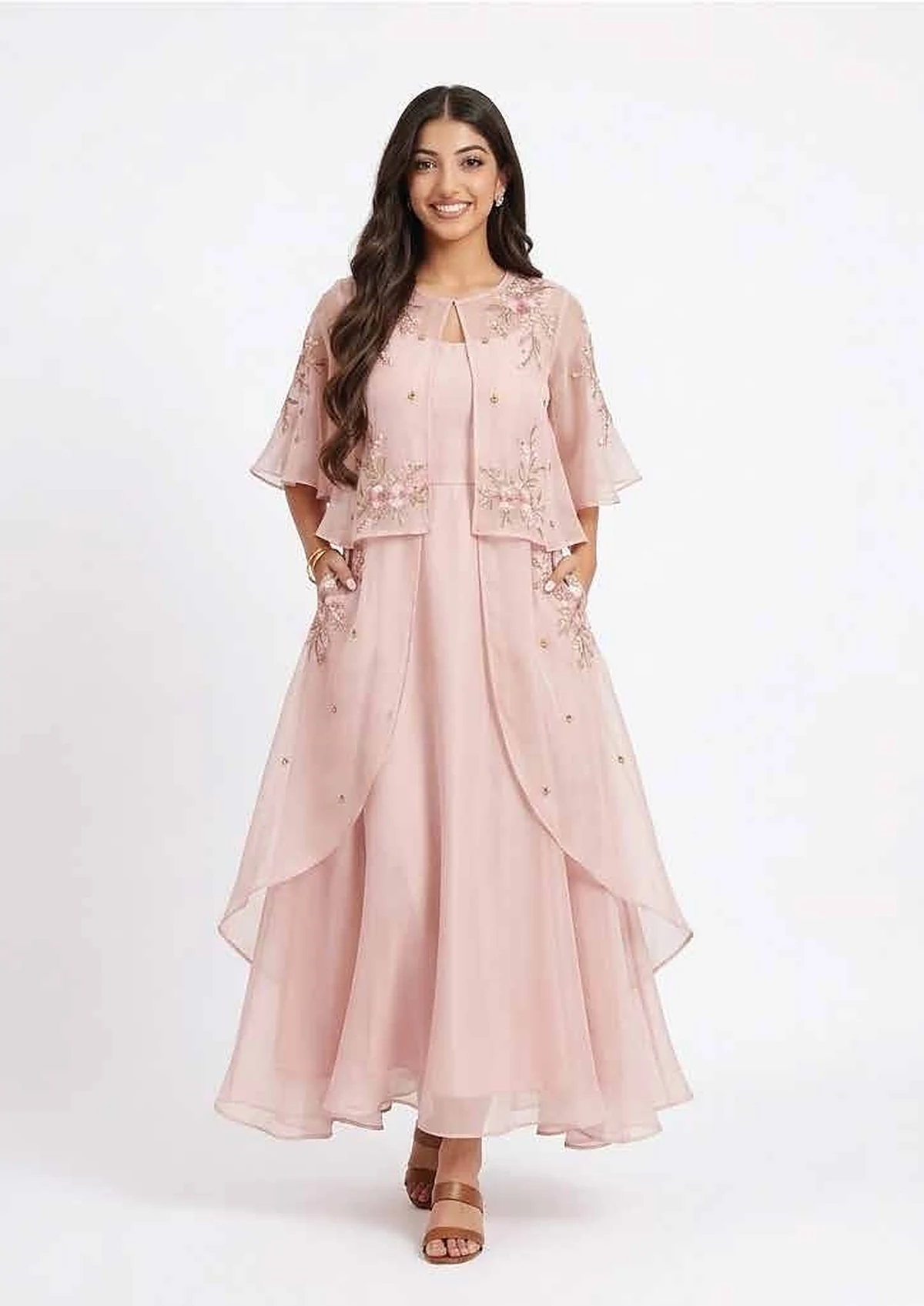 Layered Overlay Dress