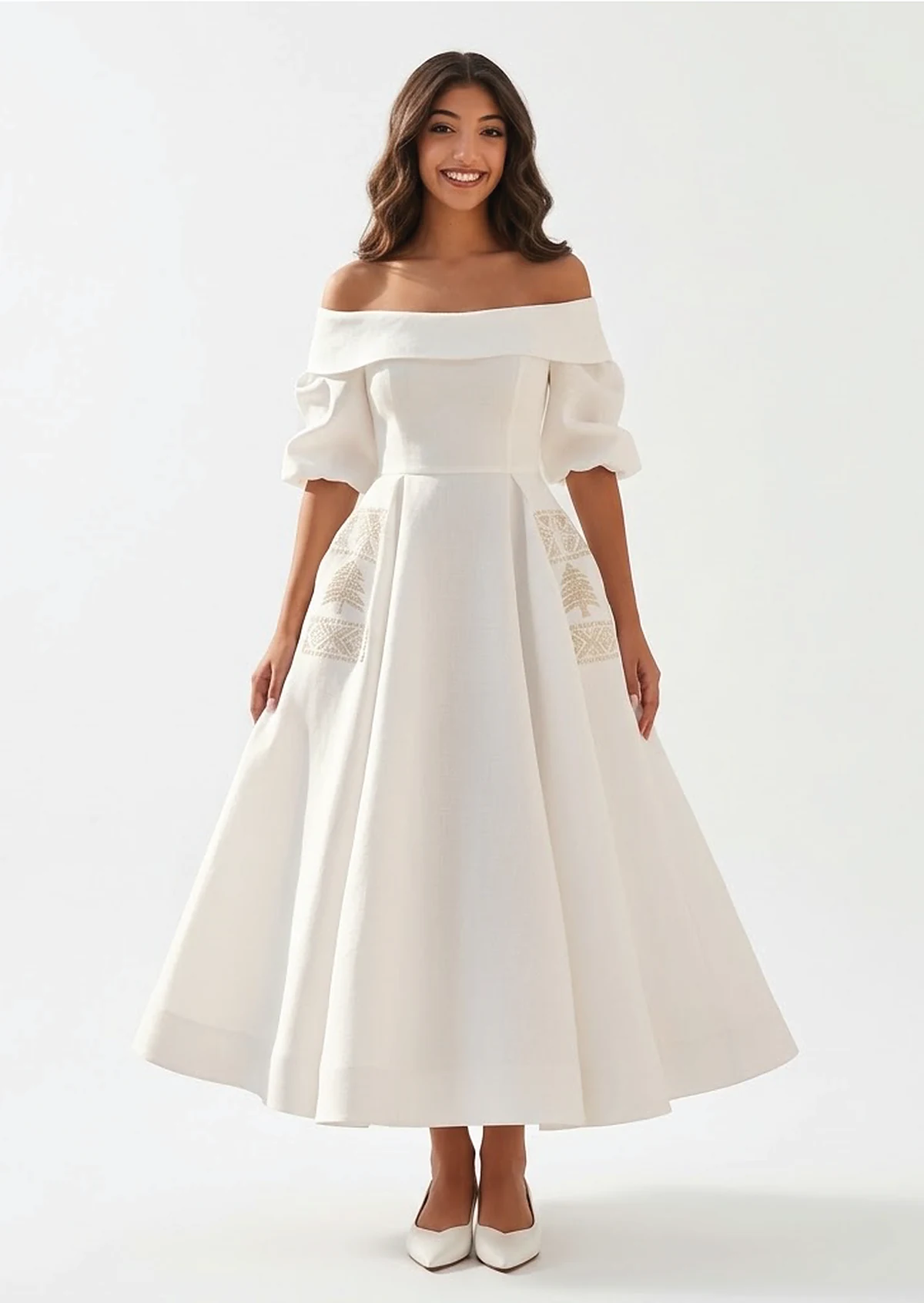Aria Off-Shoulder Dress