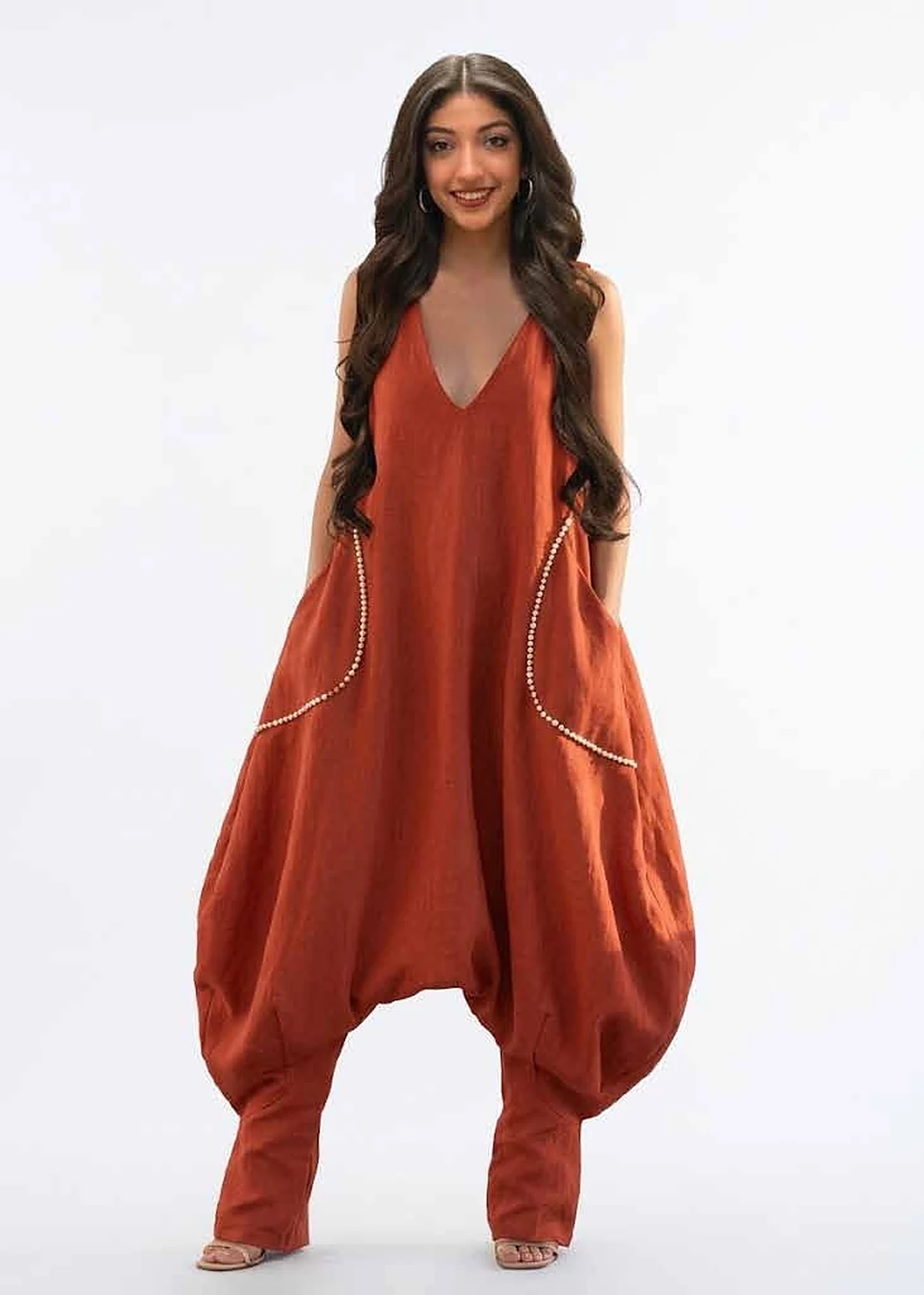 Lantern Silhouette Dress