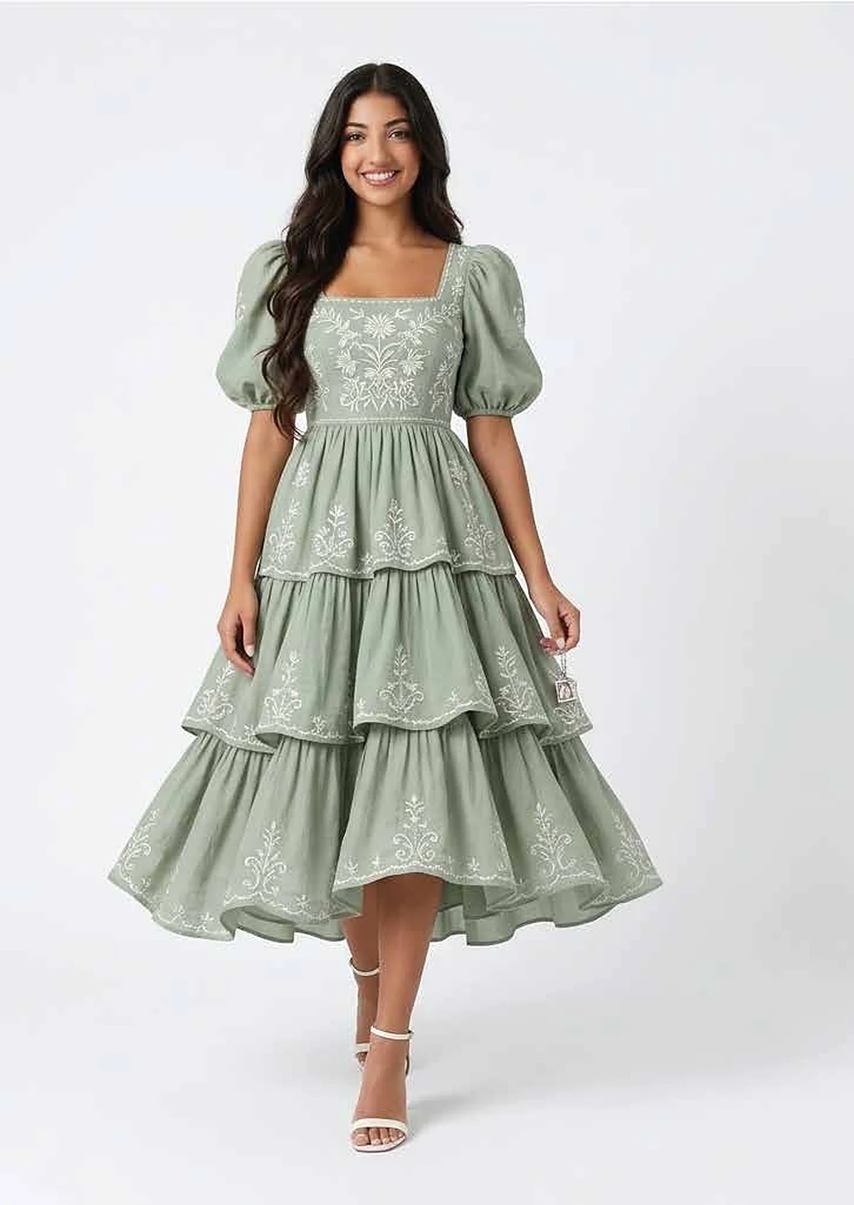 Tiered Romantic Dress