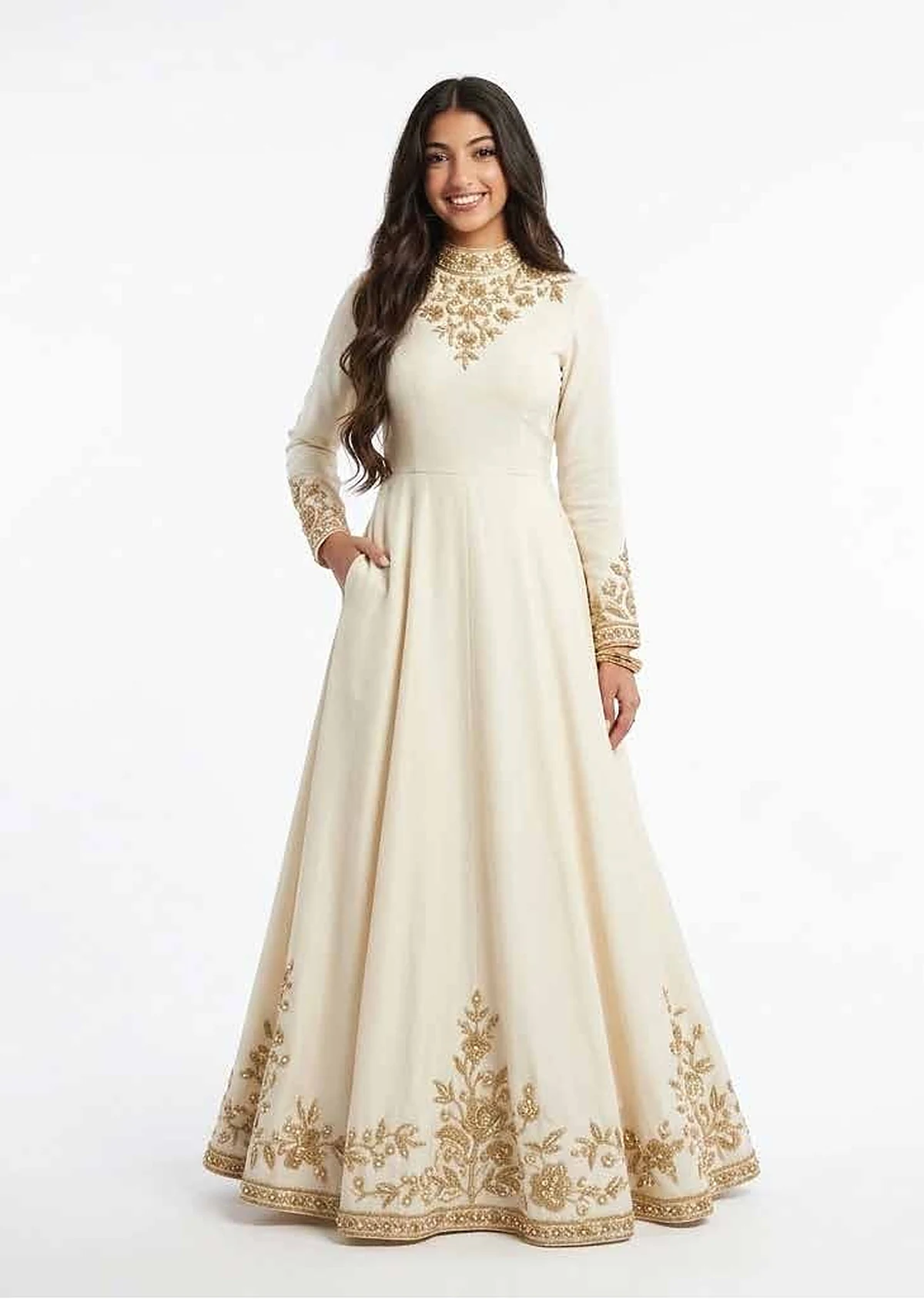 Modern Abaya-Inspired Dress