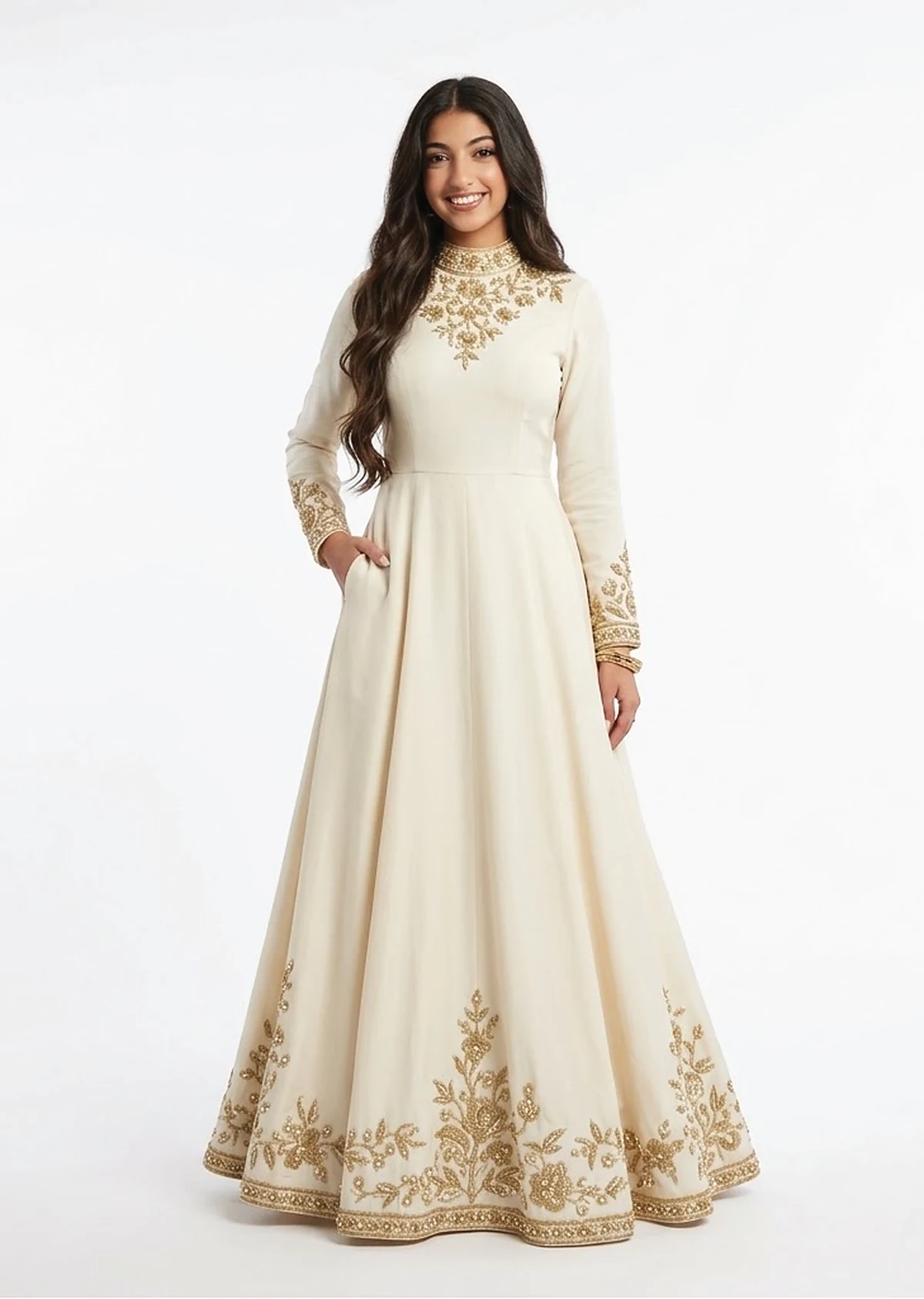 Modern Abaya-Inspired Dress
