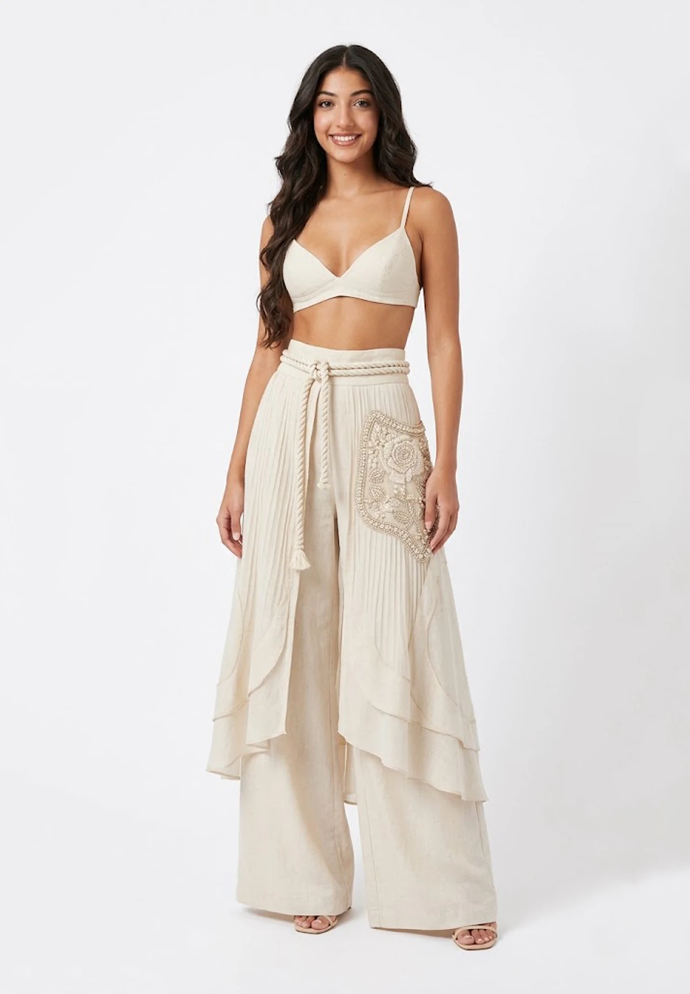 The Symmetry Wide-Leg Pants