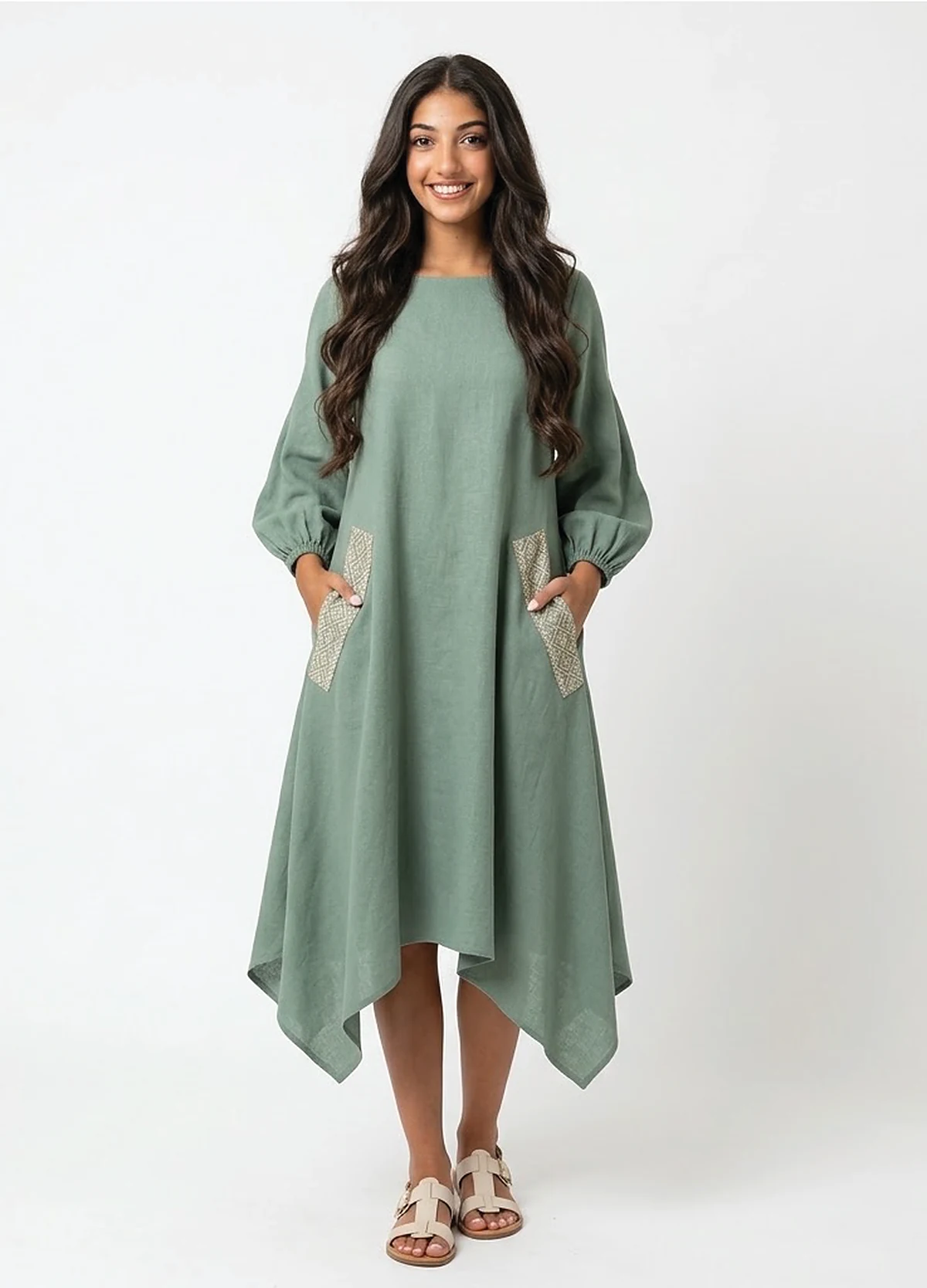Diagonal Asymmetric Dress