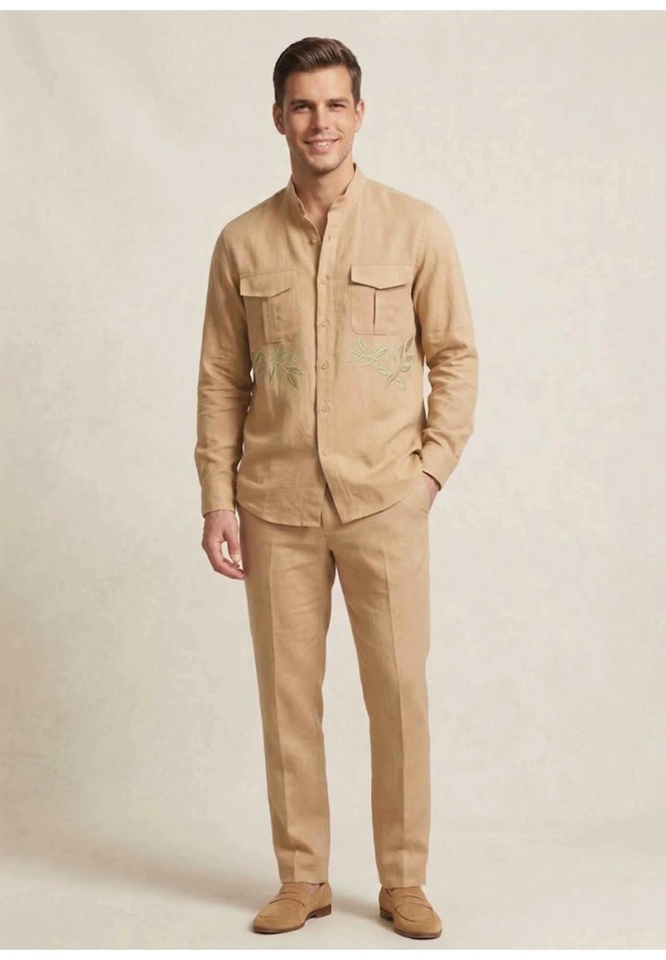 Relaxed Linen Shirt, view 2