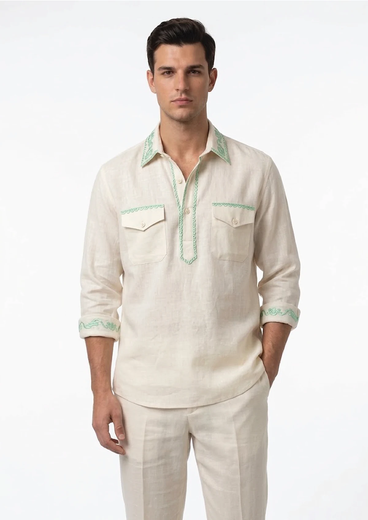 European Hip-Length Shirt
